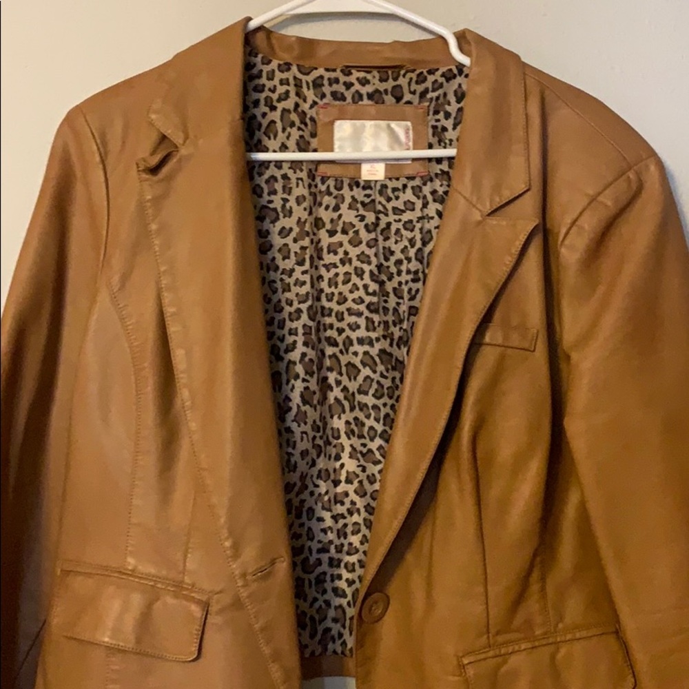 Pleather jacket